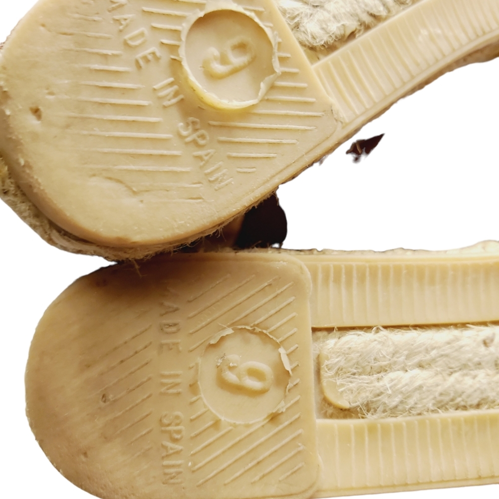 Tory Burch Canvas Espadrilles Size 8m - image 8